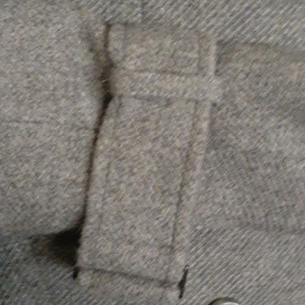 SPORTMAX Wool Alpaca Blend Trench Jacket Size 8/42 - Picture 8 of 16